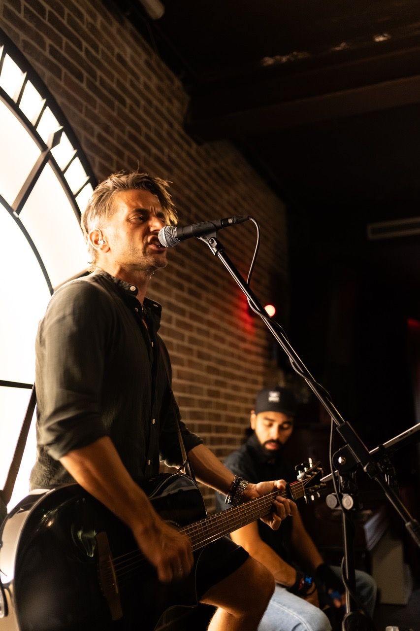 Wish Me Lack duo at The Thirsty Barber