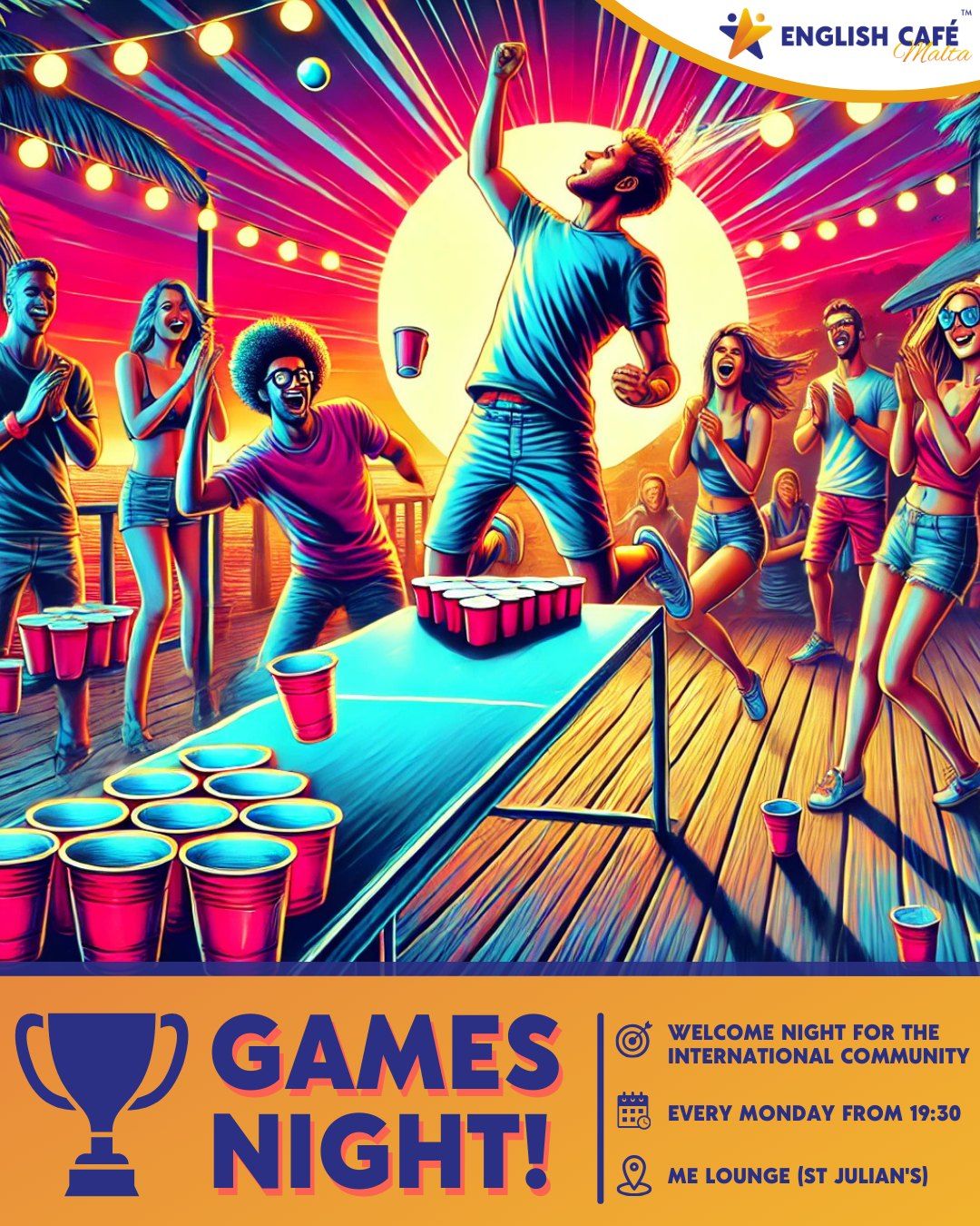 Games Night - English Cafe