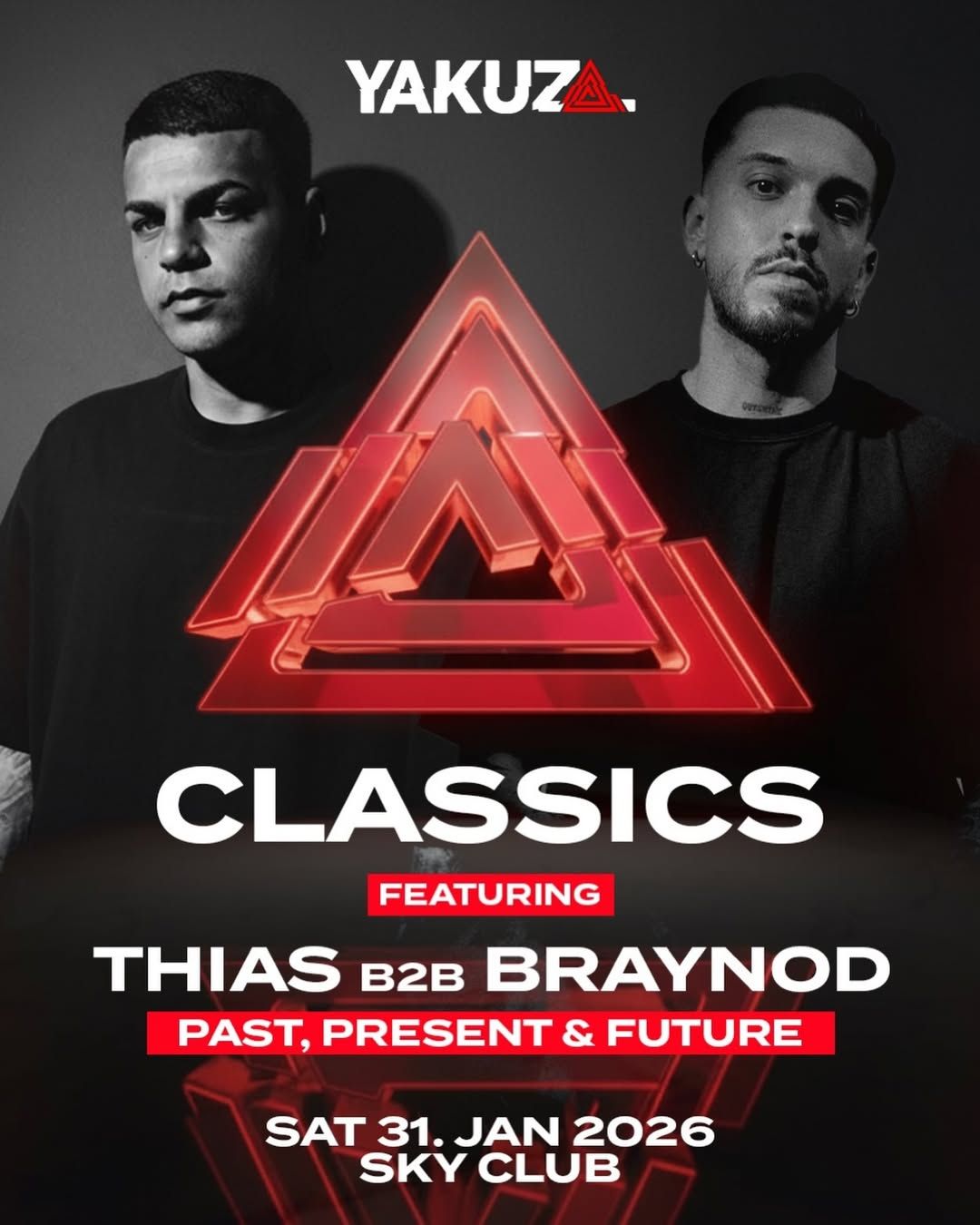 YAKUZA CLASSICS at Sky Club