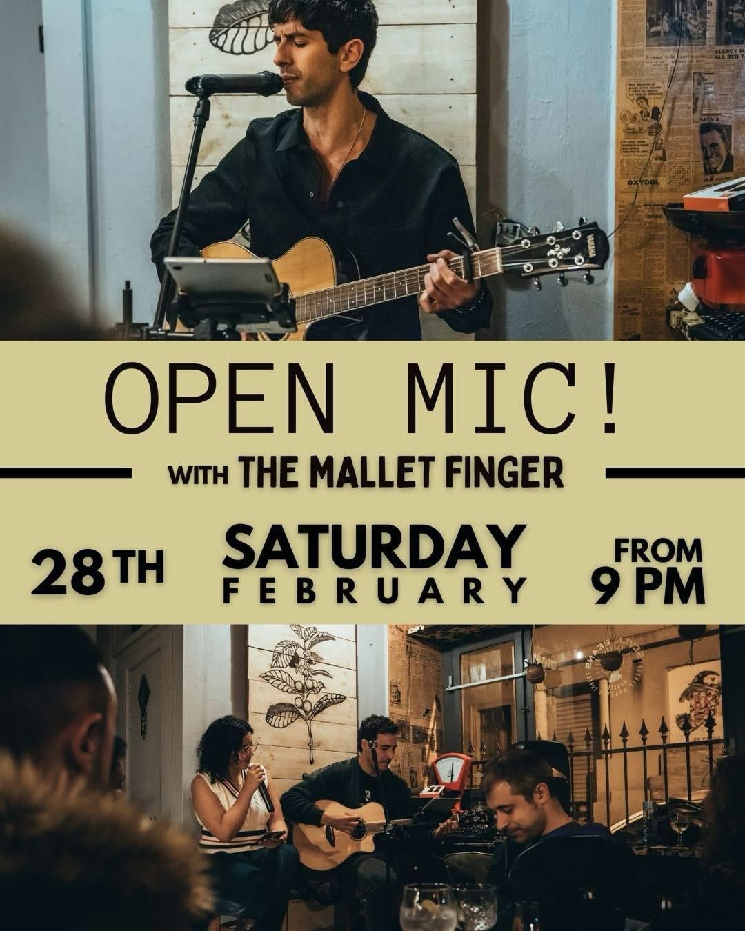OPEN MIC NIGHT with tm.finger β COFFEE CIRCUS, PORTO π΅πΉ
