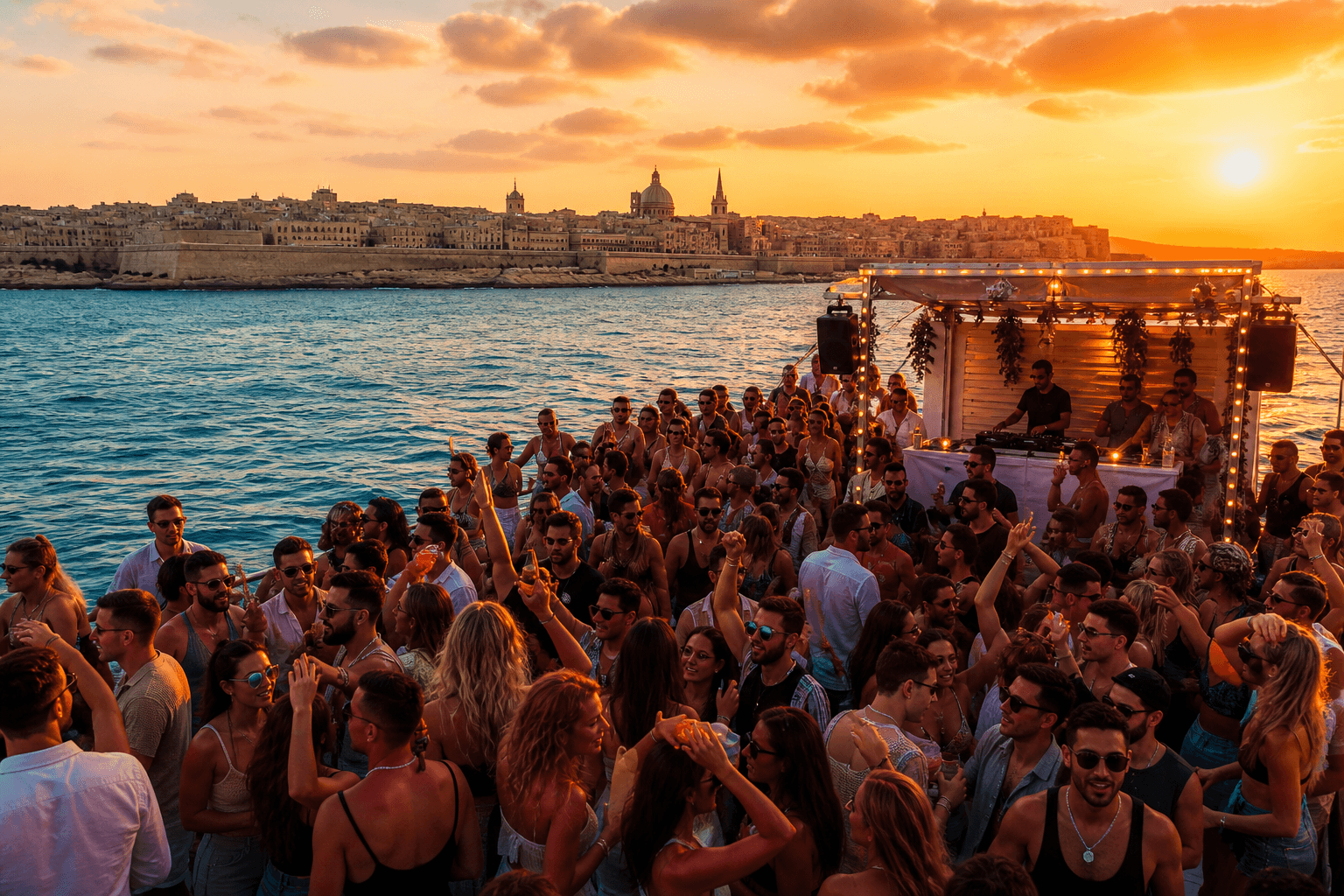 Boat Parties Malta 2026: The Ultimate Guide to Sea Parties & Sunset Cruises