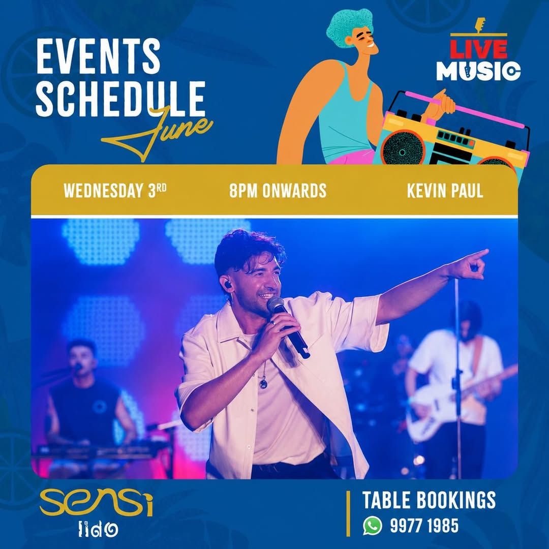 π€ Kevin Paul LIVE at Sensi Lido π€
